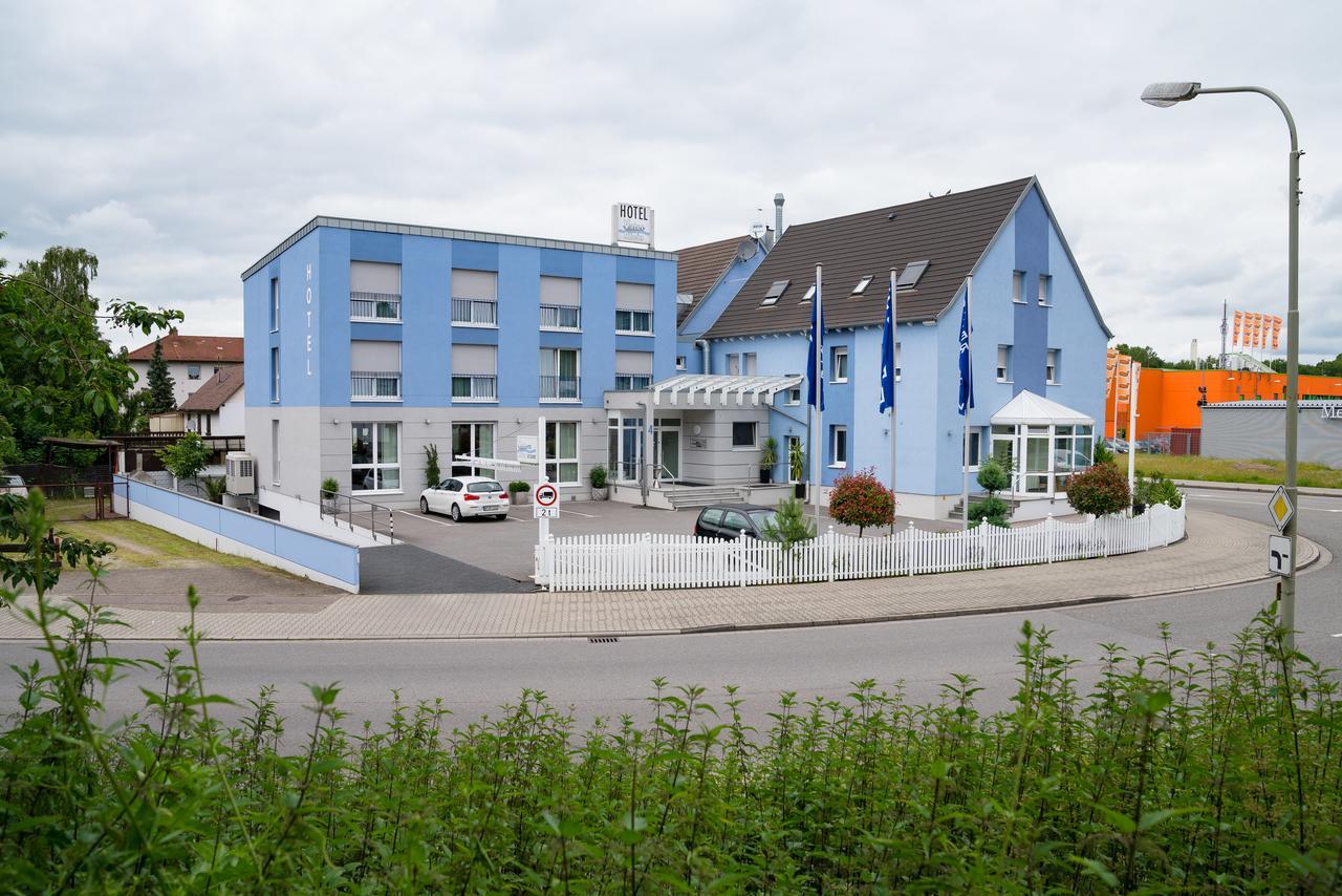 Hotel Restaurant Vater Rhein Woerth am Rhein Exteriör bild