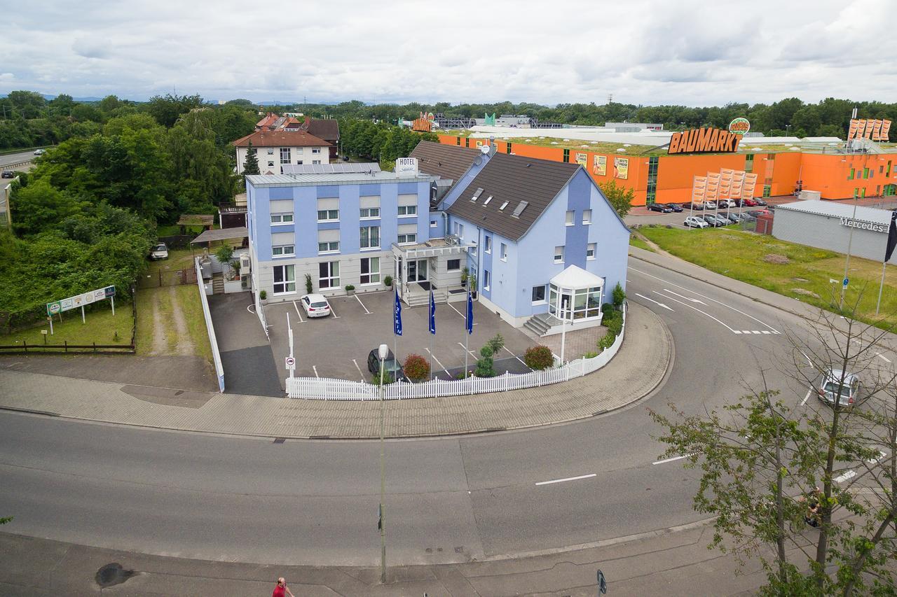 Hotel Restaurant Vater Rhein Woerth am Rhein Exteriör bild